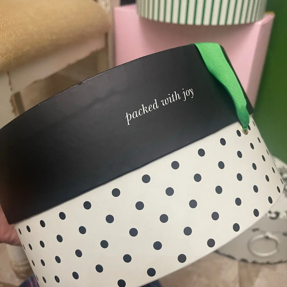 Kate Spade New York x Target 2pk Round Gift Boxes -